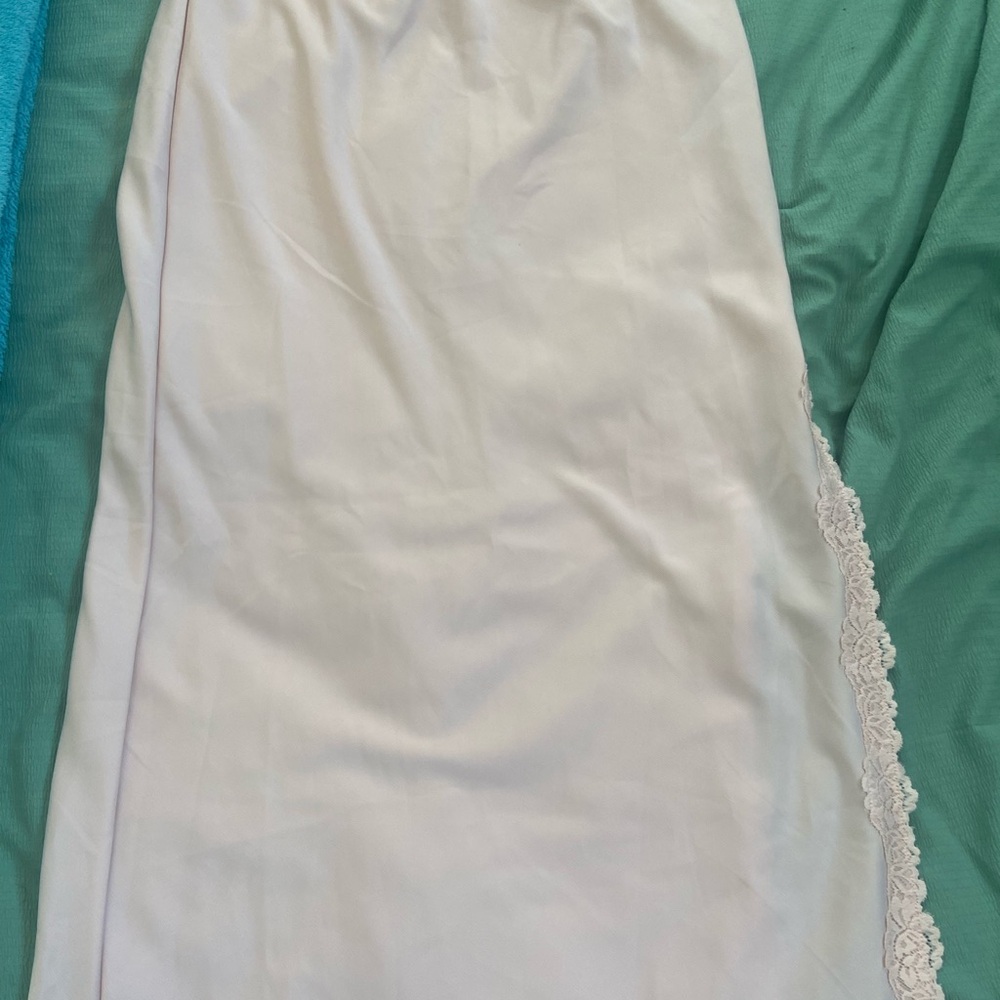 Wild Fable pink Maxi Skirt with Lace Detail
